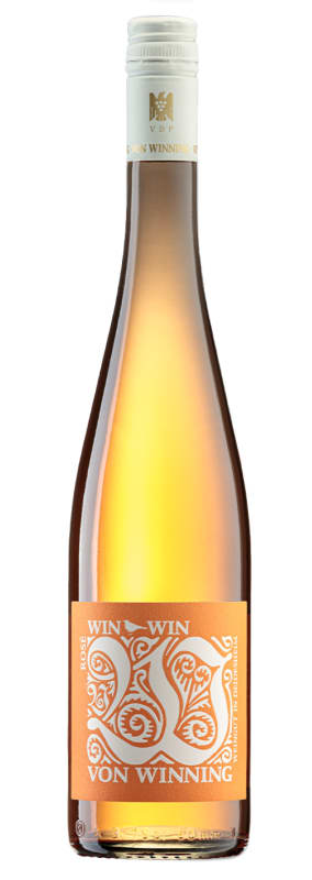 Von Winning Pfalz Win Win Rose 2022 Front Bottle Shot