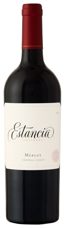 Estancia Merlot 2020 Front Bottle Shot