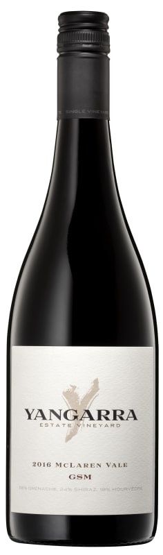 Yangarra GSM 2016 Front Bottle Shot