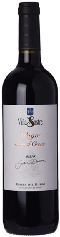Vina Sastre Pago de Santa Cruz Gran Reserva 2009 Front Bottle Shot