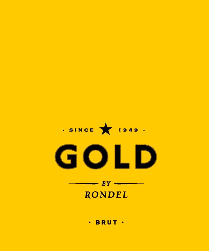 Rondel Gold Brut Front Label