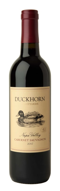 Duckhorn Napa Valley Cabernet Sauvignon 2017 Front Bottle Shot