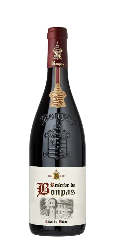 Bonpas Cotes-du-Rhone 2017 Front Bottle Shot