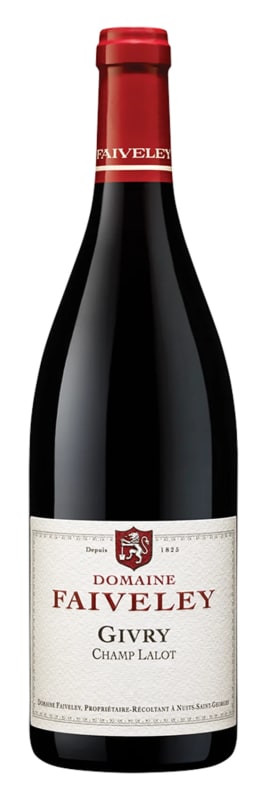 Faiveley Givry Champ Lalot Pinot Noir 2023 Front Bottle Shot