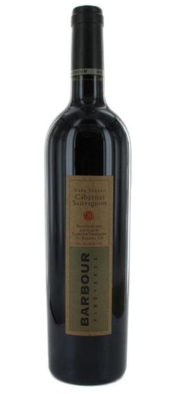 Barbour Cabernet Sauvignon 2009 Front Bottle Shot