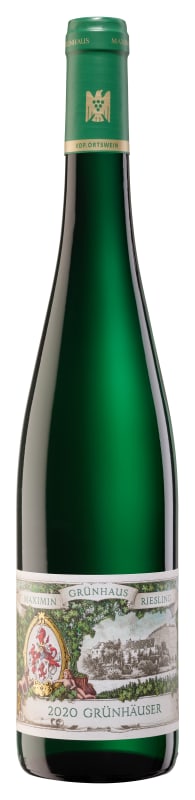 Maximin Grunhaus Grunhauser Riesling Trocken Ortswein 2020 Front Bottle Shot