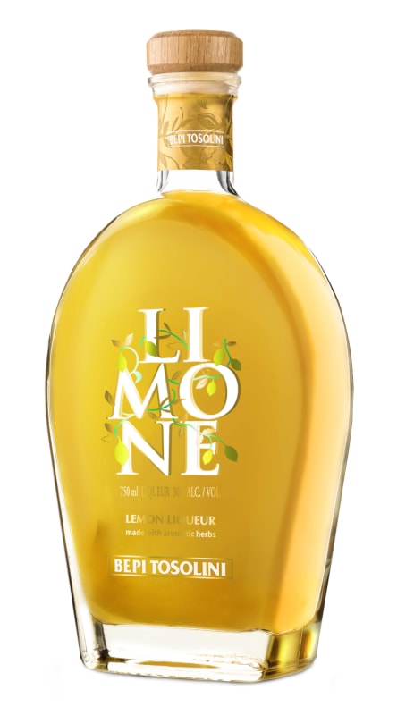 Bepi Tosolini Limone Liqueur Front Bottle Shot