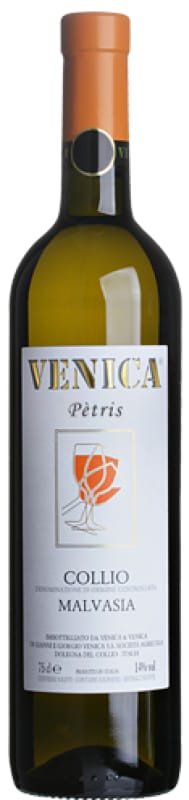 Venica & Venica Malvasia 2020 Front Bottle Shot