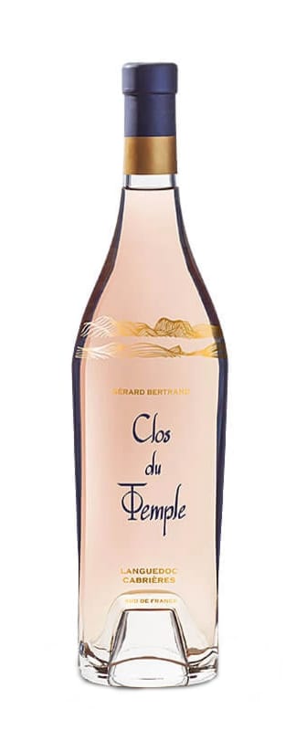 Clos du Temple Rose 2021 Front Bottle Shot