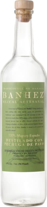 Banhez Pechuga de Pavo Mezcal Front Bottle Shot