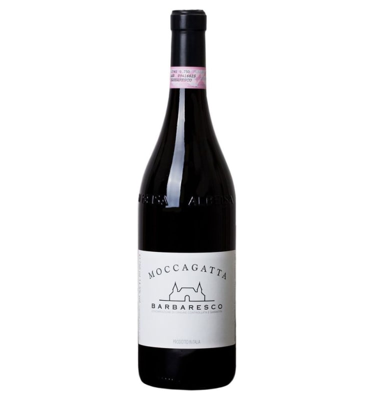 Moccagatta Barbaresco 2016 Front Bottle Shot
