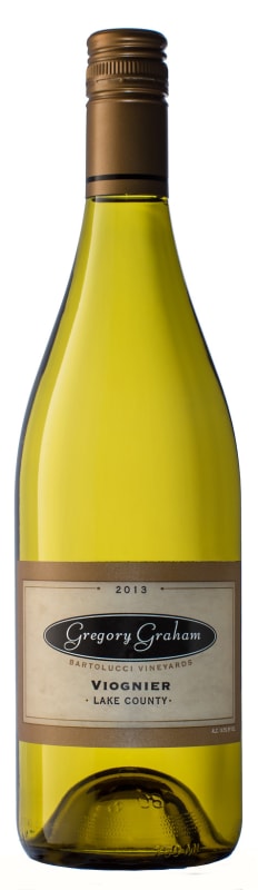 Gregory Graham Bartolucci Vineyard Viognier 2013 Front Bottle Shot