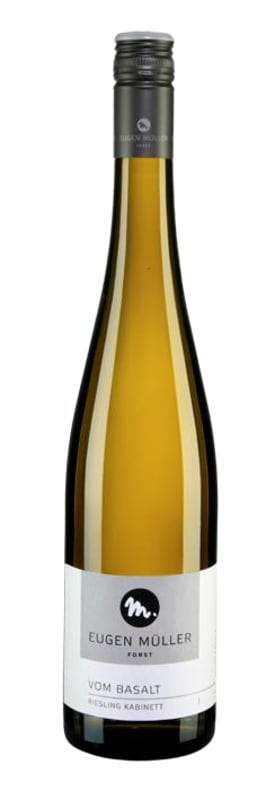 Eugen Muller Vom Basalt Pechstein Riesling Kabinett 2020 Front Bottle Shot