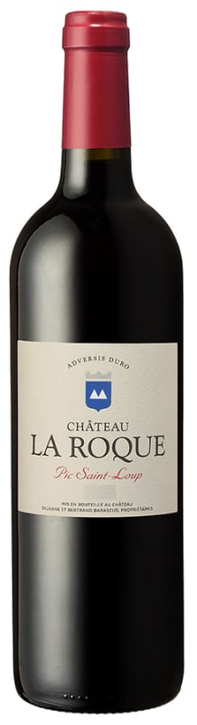 Chateau La Roque Pic Saint Loup 2020 Front Bottle Shot
