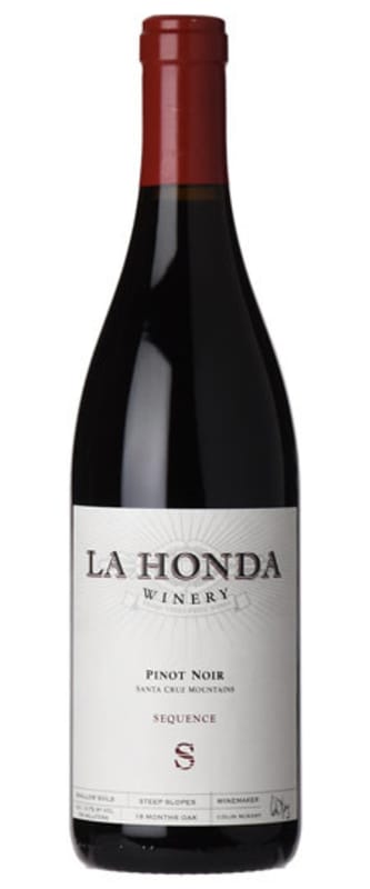 La Honda Winery Sequence Pinot Noir 2022 Front Bottle Shot