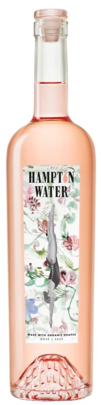 Hampton Water Artist Series Limited Edition Rose 2025 Front Bottle Shot