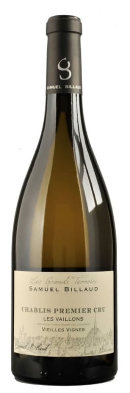 Samuel Billaud Chablis Les Vaillons Vieilles Vignes Premier Cru 2023 Front Bottle Shot