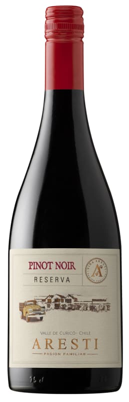 Aresti Reserva Pinot Noir 2021 Front Bottle Shot