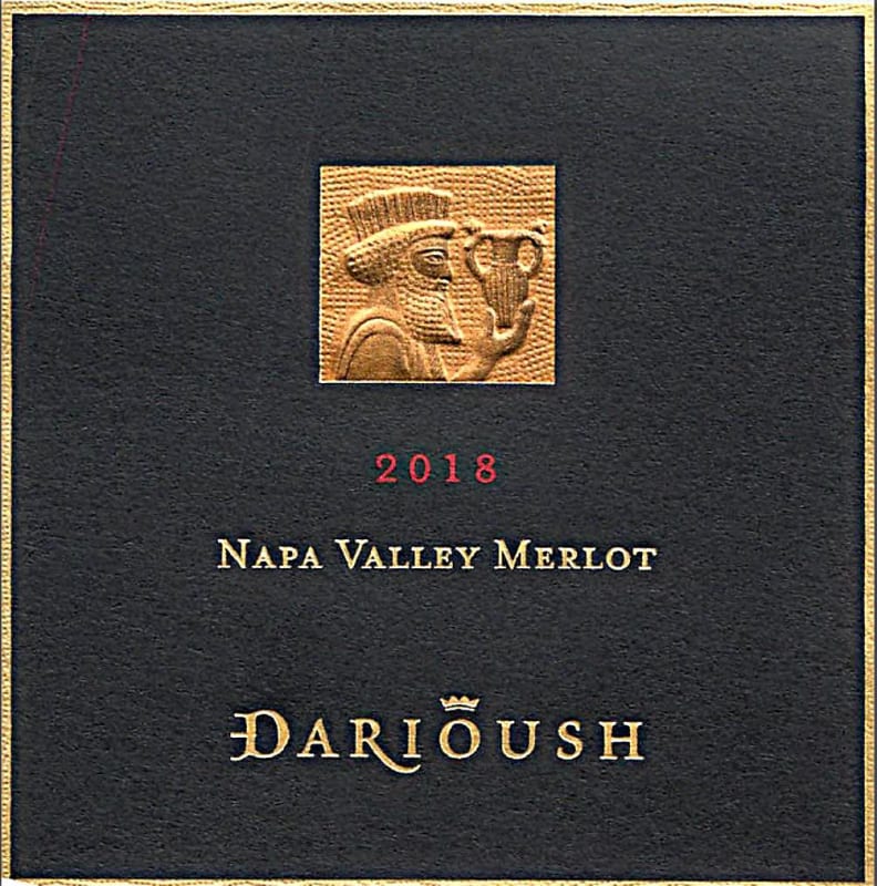 Darioush 2018 Front Label
