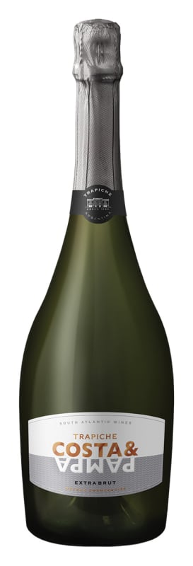 Trapiche Costa & Pampa Extra Brut Front Bottle Shot