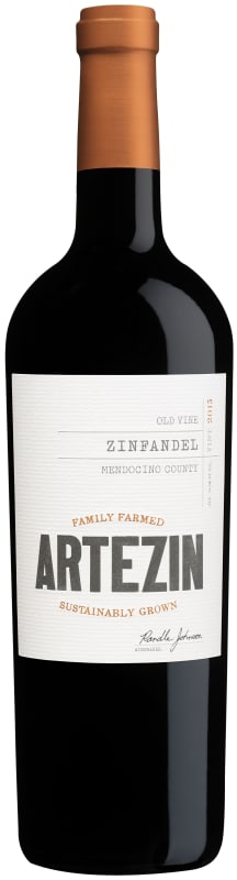 Artezin Mendocino Zinfandel 2015 Front Bottle Shot