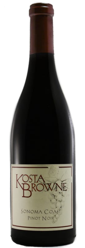 Kosta Browne Sonoma Coast Pinot Noir 2008 Front Bottle Shot