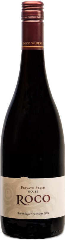 ROCO Private Stash Pinot Noir 2014 Front Bottle Shot