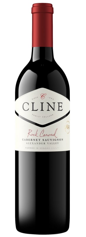 Cline Rock Carved Cabernet Sauvignon 2020 Front Bottle Shot
