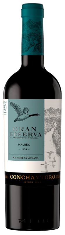 Concha y Toro Gran Reserva Malbec 2021 Front Bottle Shot