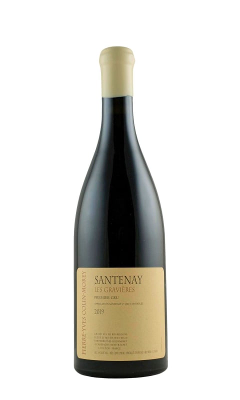 Pierre-Yves Colin-Morey Santenay Gravieres Premier Cru Rouge 2019 Front Bottle Shot