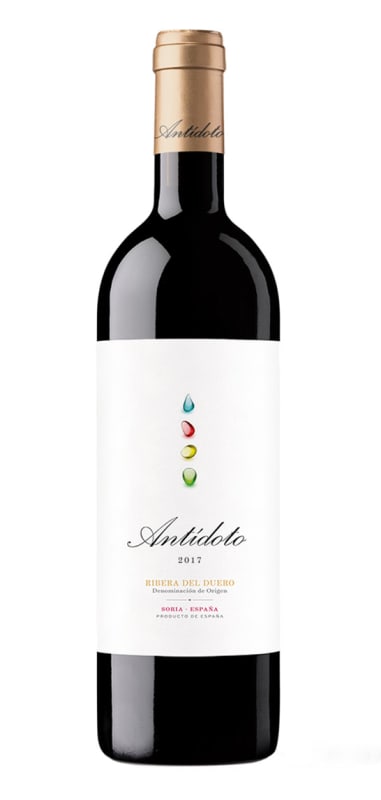 Antidoto Ribera del Duero 2017 Front Bottle Shot