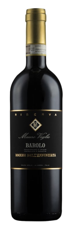 Mauro Veglio Barolo Rocche dell'Annunziata Riserva 2017 Front Bottle Shot