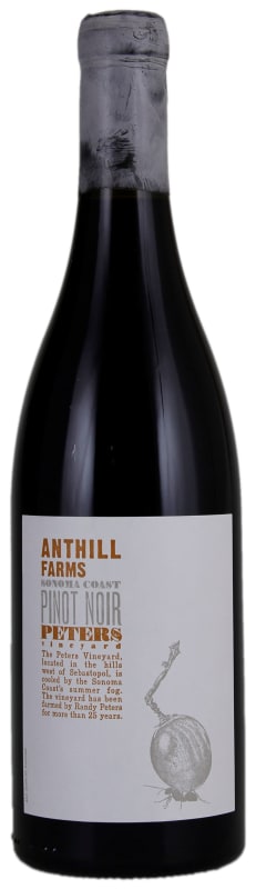 Anthill Farms Peters Vineyard Pinot Noir 2015 Front Bottle Shot