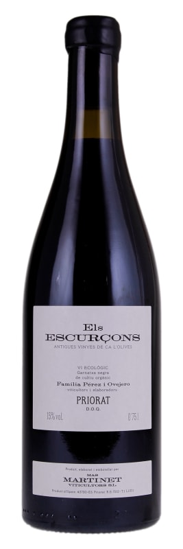 Mas Martinet Els Escurcons 2017 Front Bottle Shot