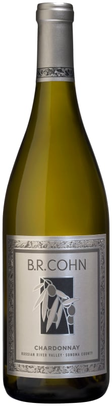 B.R. Cohn Silver Label Chardonnay 2021 Front Bottle Shot