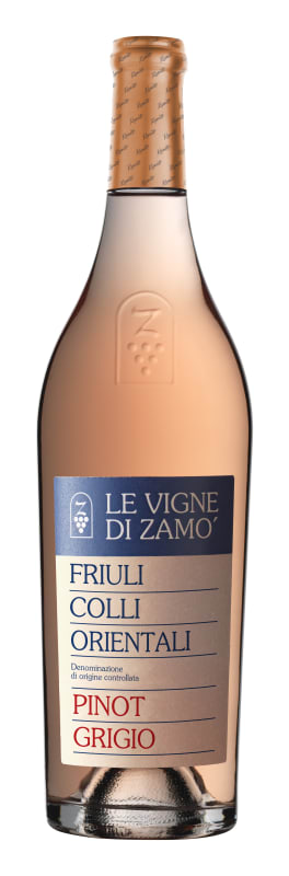 Le Vigne di Zamo Pinot Grigio Ramato 2020 Front Bottle Shot