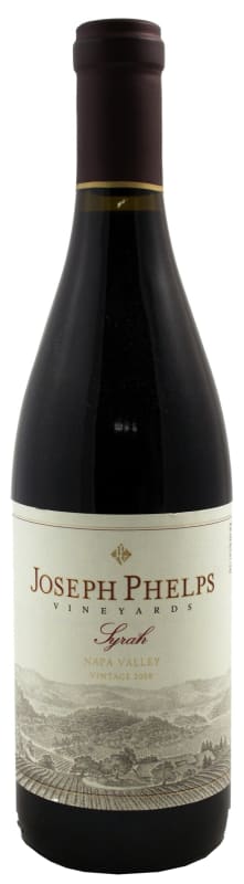 Joseph Phelps Syrah 2008 Front Bottle Shot