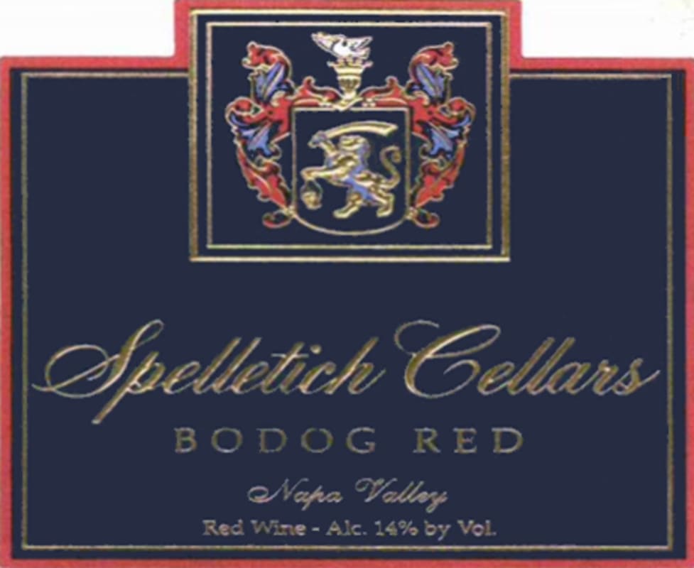 Spelletich Family Wine Company Bodog Red 2005 Front Label