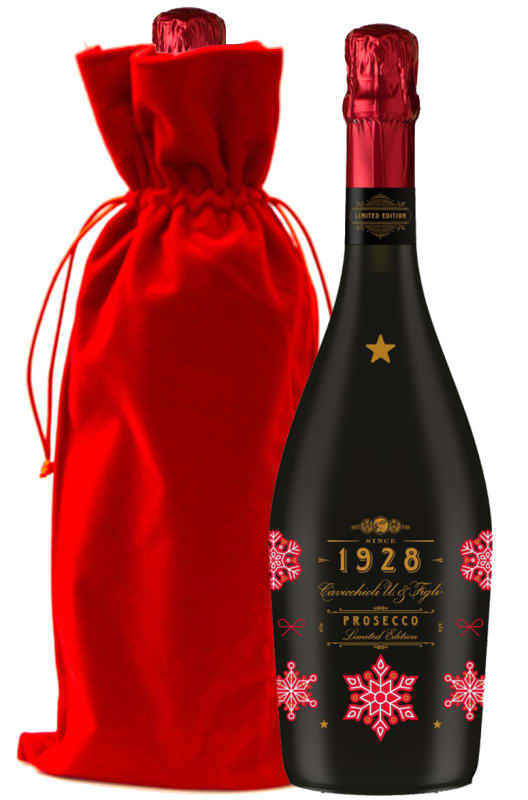 Cantine Cavicchioli Prosecco 1928 Holiday Snowflake Edition with