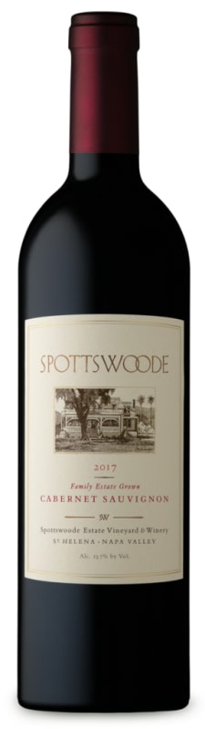 Spottswoode Cabernet Sauvignon (1.5 Liter Magnum) 2017 Front Bottle Shot