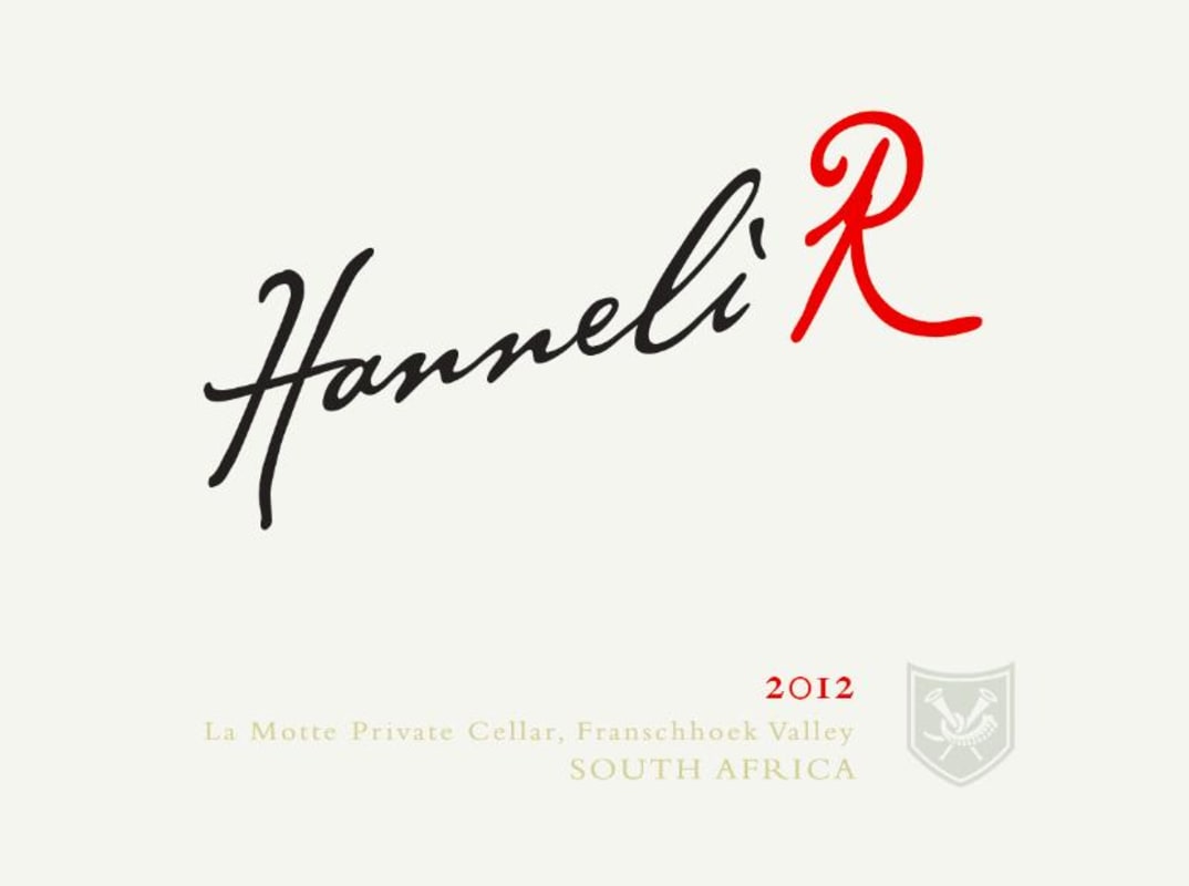 La Motte Coastal Region La Motte Hanneli R 2012 Front Label