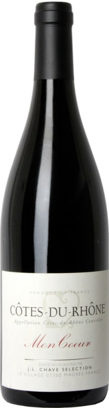 Jean-Louis Chave Selection Cotes-du-Rhone Mon Coeur 2023 Front Bottle Shot