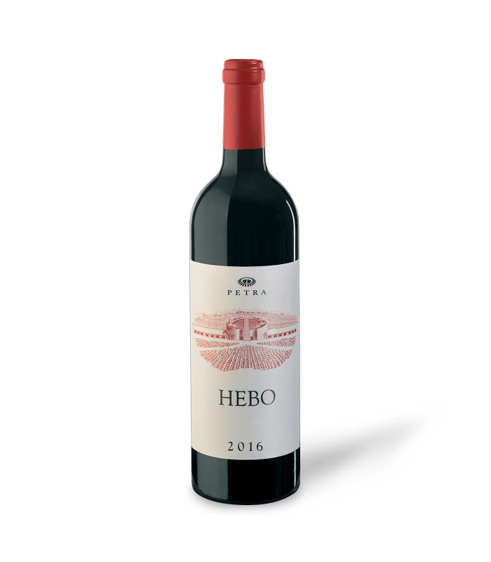 Petra Hebo Suvereto Rosso 2016 Front Bottle Shot
