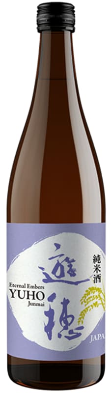 Yuho Eternal Embers Junmai Sake (720ML) Front Bottle Shot
