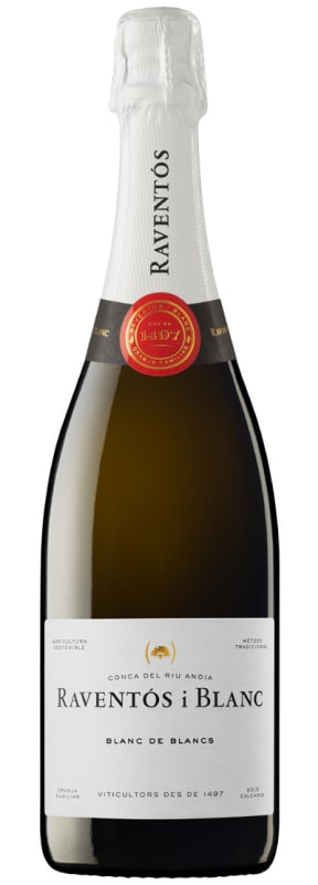 Raventos i Blanc Blanc de Blancs 2023 Front Bottle Shot
