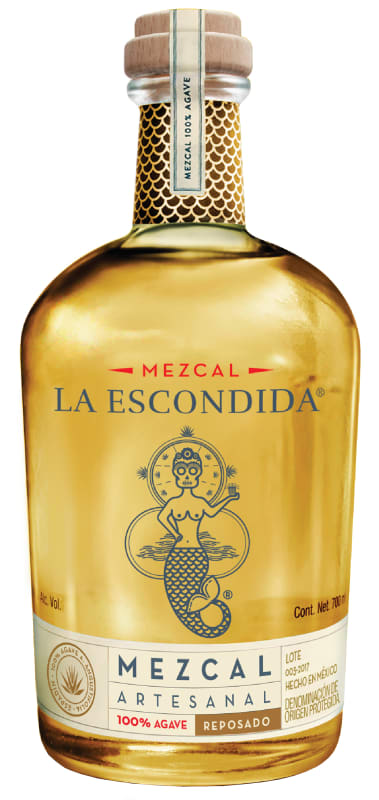 La Escondida Mezcal Reposado (700ML) Front Bottle Shot