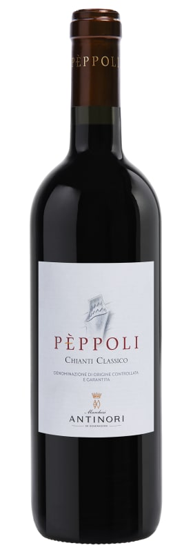 Marchesi Antinori Peppoli Chianti Classico 2022 Front Bottle Shot