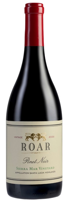 Roar Sierra Mar Vineyard Pinot Noir 2023 Front Bottle Shot