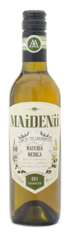 Maidenii Dry Vermouth (375ML half-bottle) Front Bottle Shot
