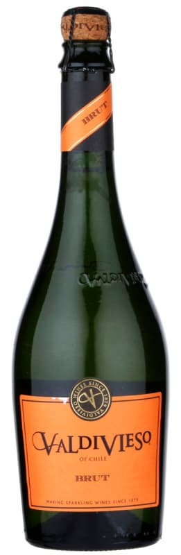 Valdivieso Sparkling Brut Front Bottle Shot